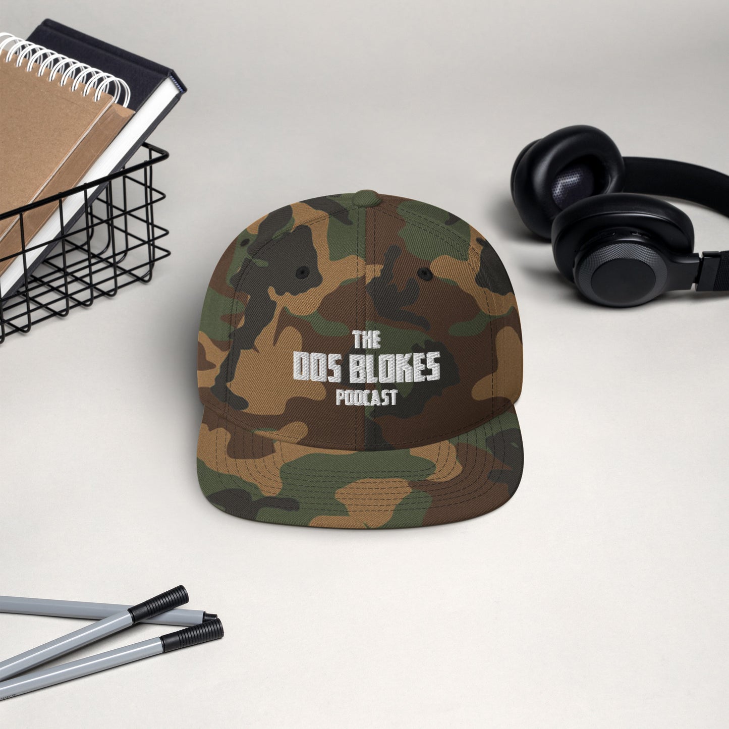 Dos Blokes Snapback Hat