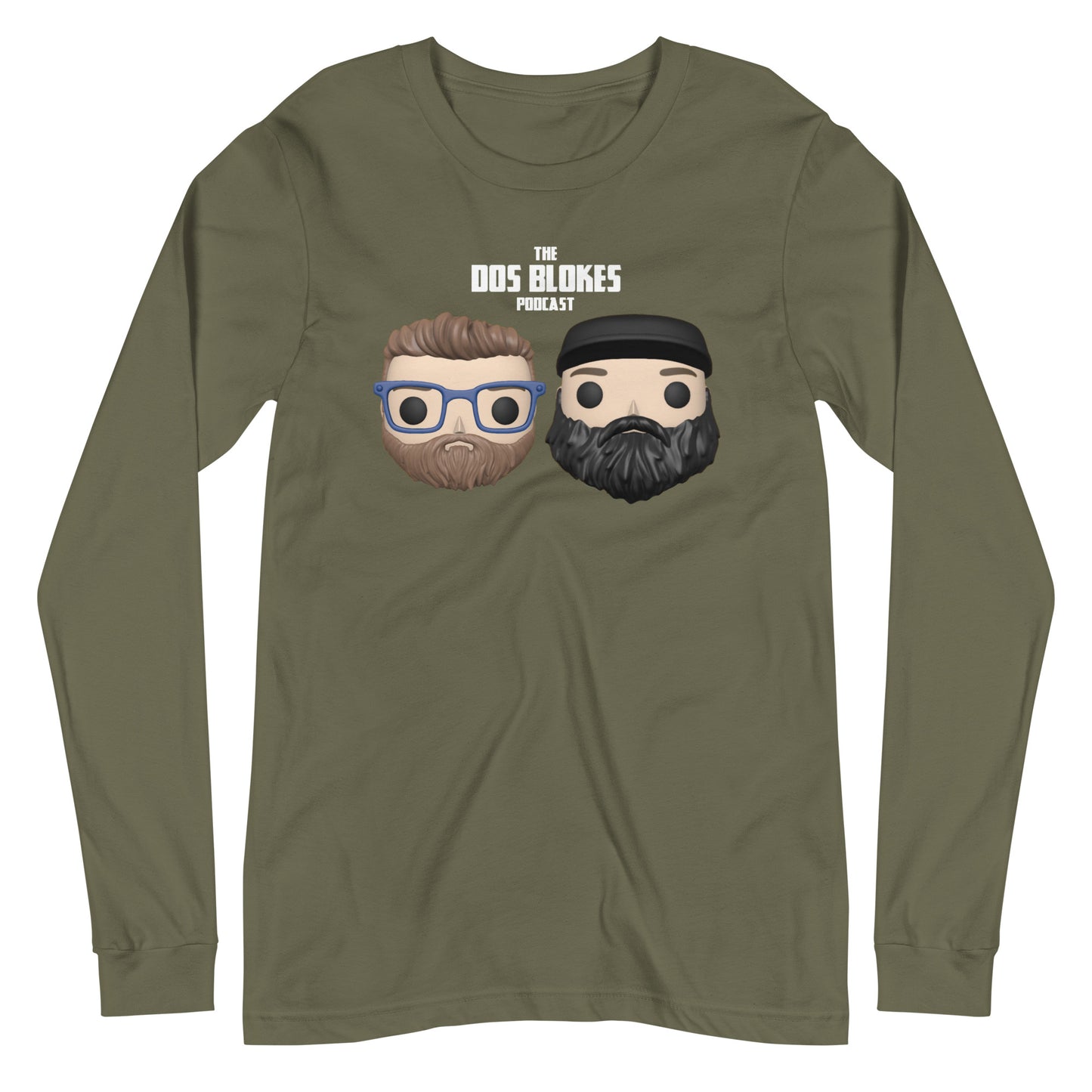 Dos Blokes Unisex Long Sleeve Tee