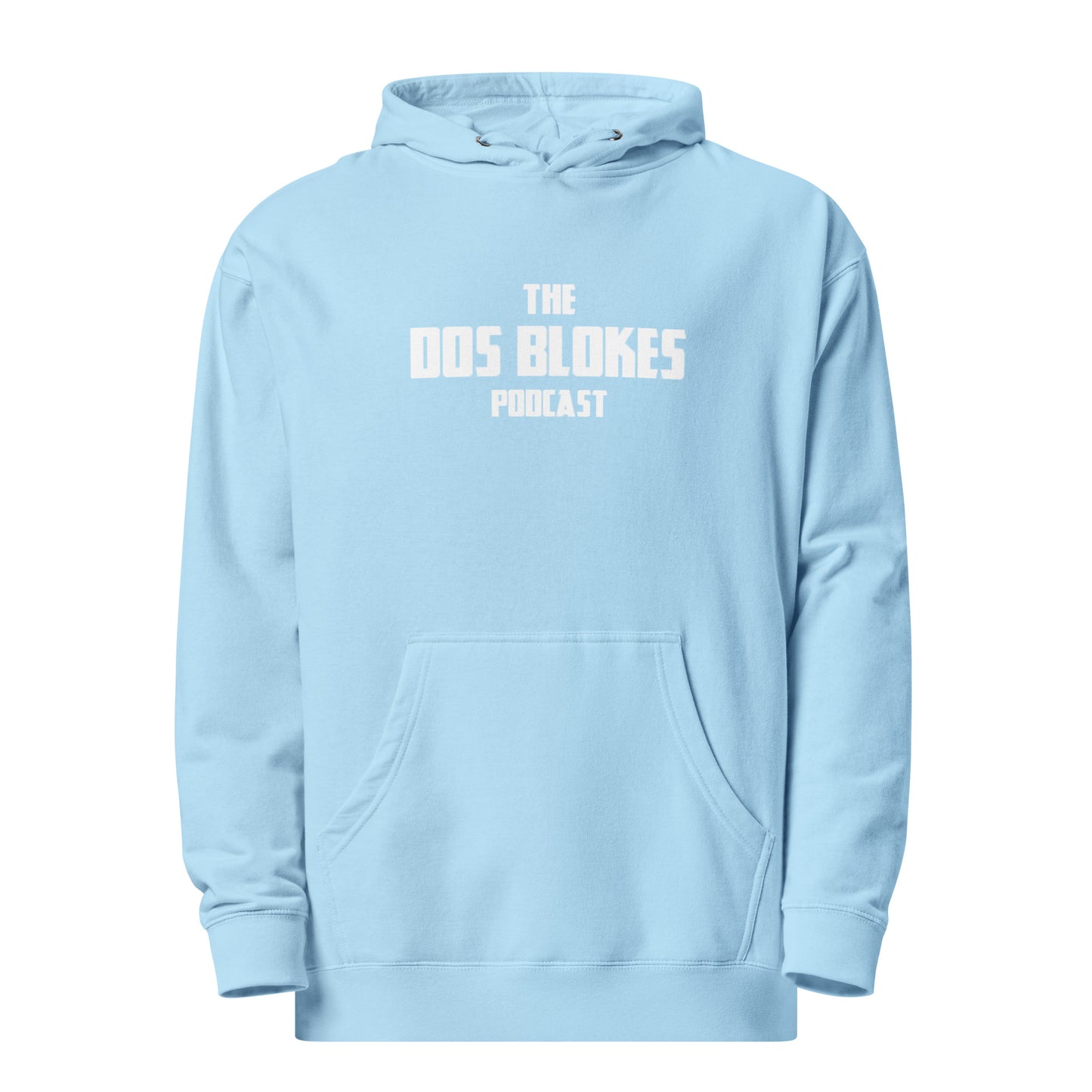 Dos Blokes Logo Unisex midweight hoodie
