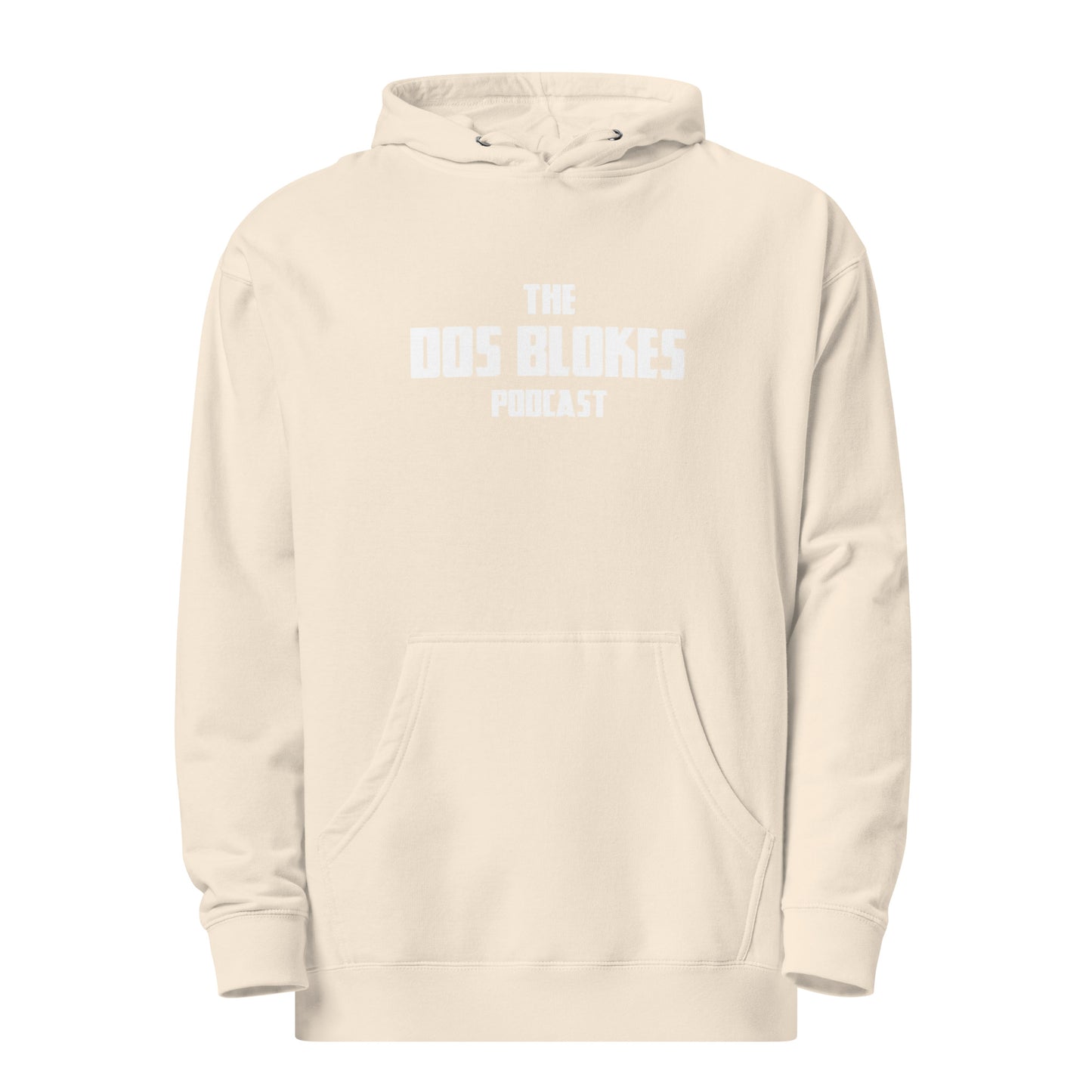 Dos Blokes Logo Unisex midweight hoodie