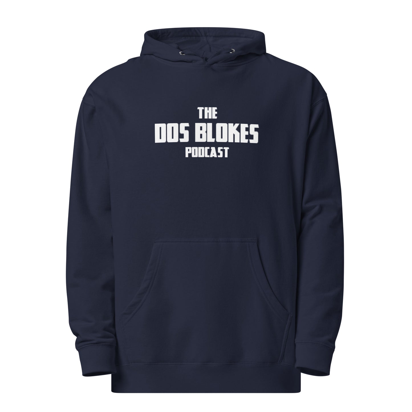 Dos Blokes Logo Unisex midweight hoodie