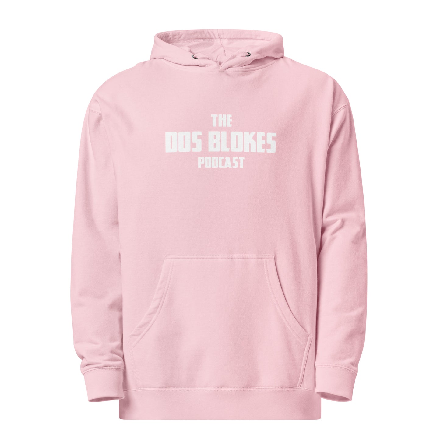 Dos Blokes Logo Unisex midweight hoodie