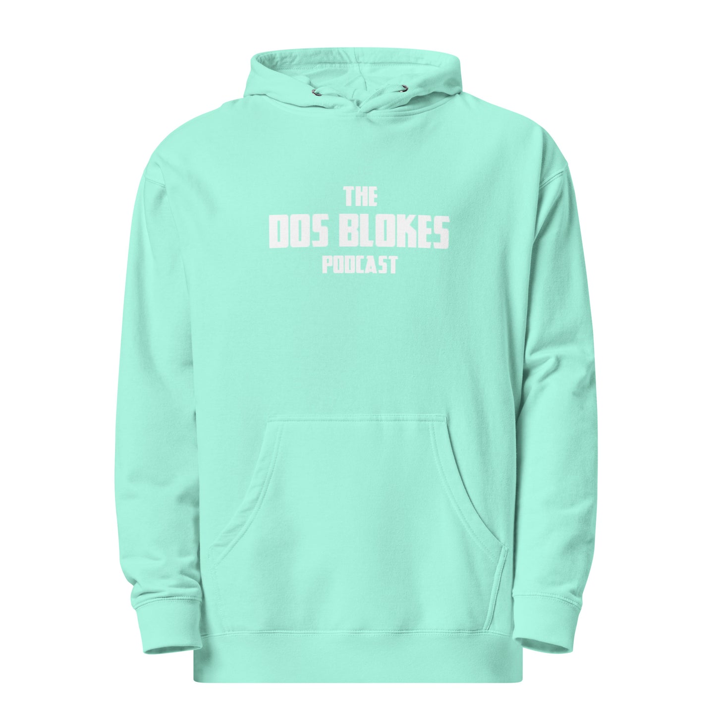 Dos Blokes Logo Unisex midweight hoodie
