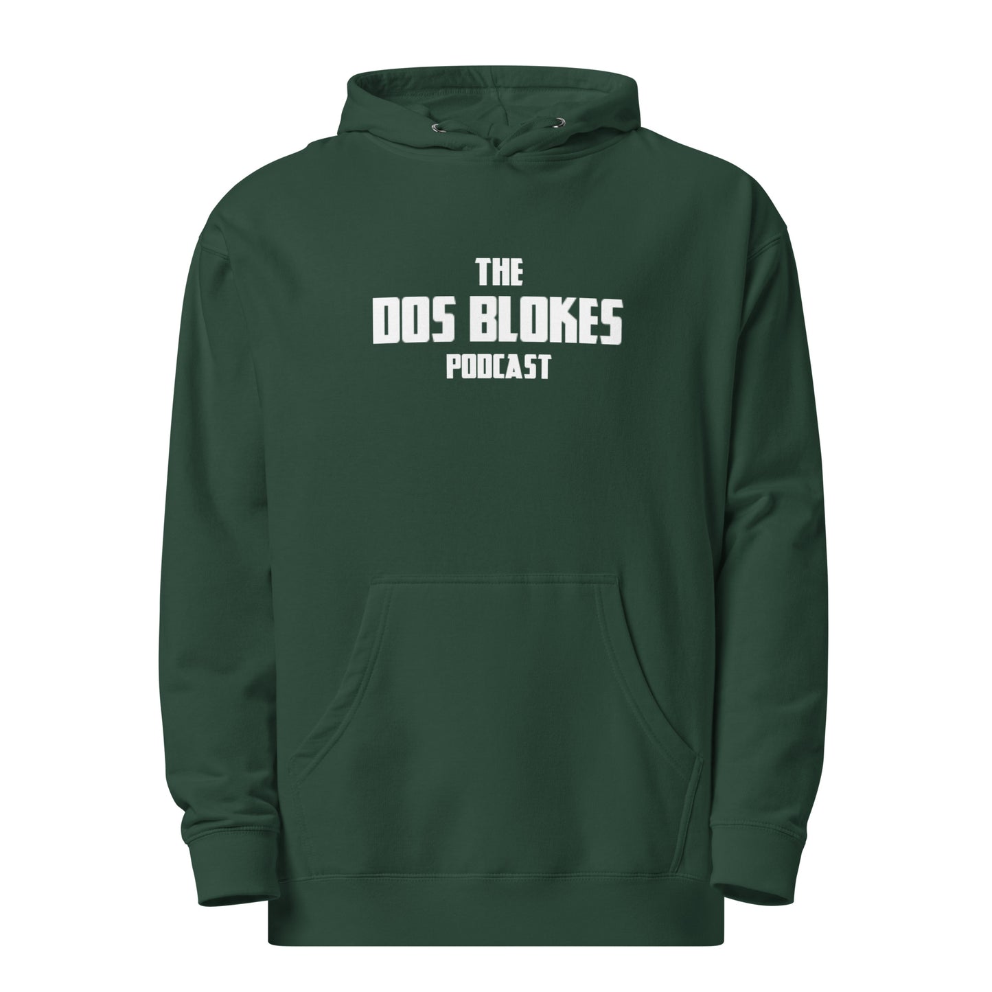 Dos Blokes Logo Unisex midweight hoodie