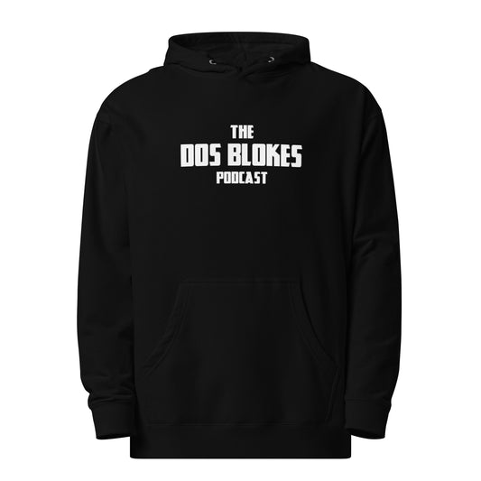 Dos Blokes Logo Unisex midweight hoodie