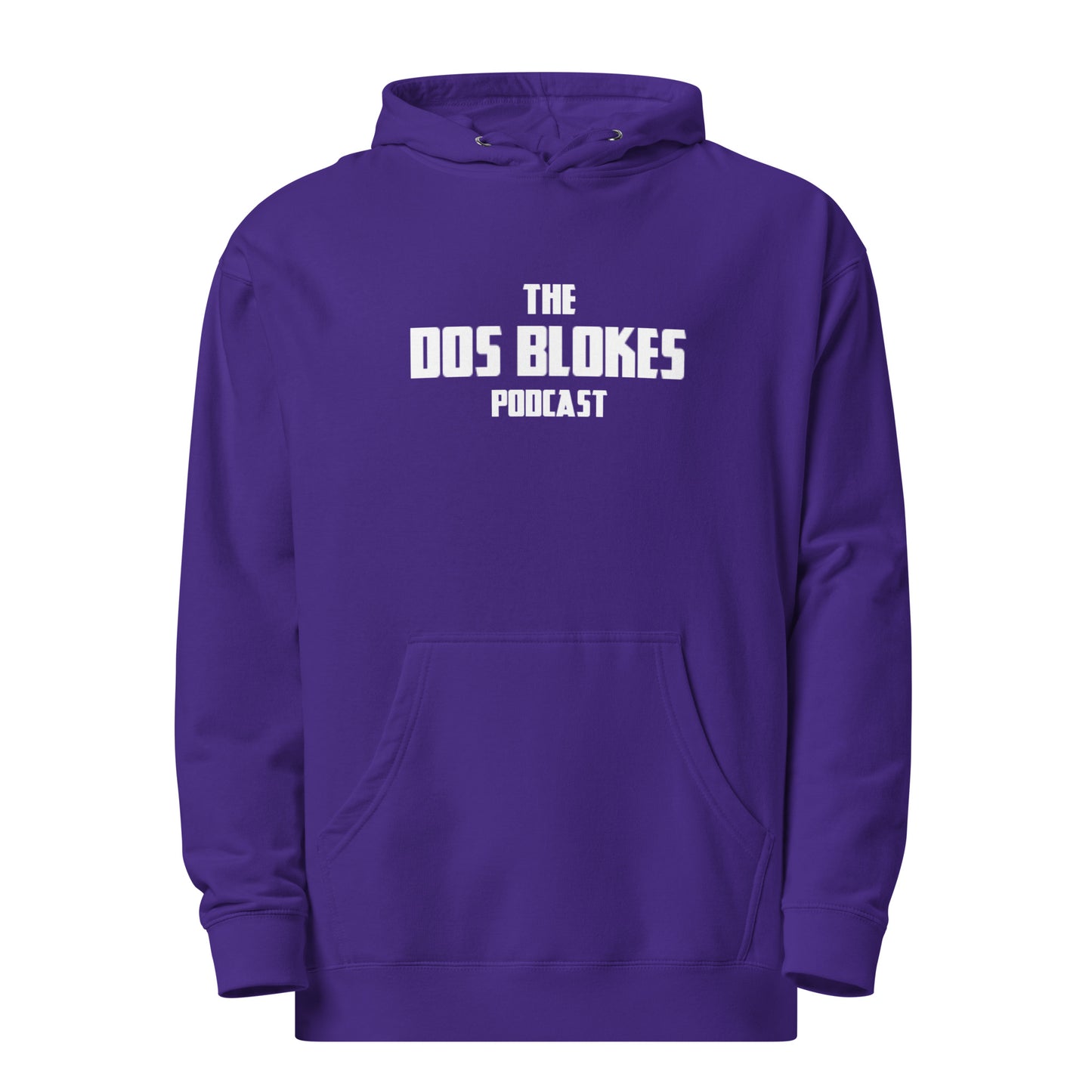 Dos Blokes Logo Unisex midweight hoodie